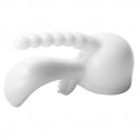 Cabezal Triple El Rarito Blanco para Hitachi Magic Wand